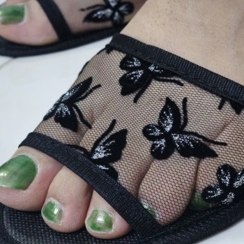 پاپوش مجلسی زنانه طرح پروانه